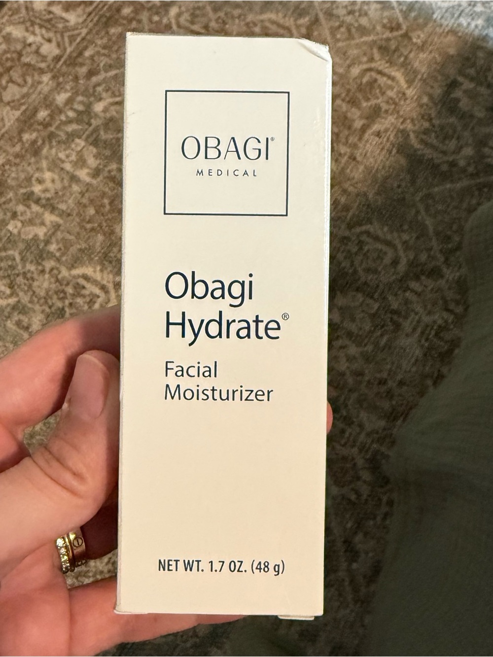 Obagi Hydrate Facial Moisturizer, New In Box